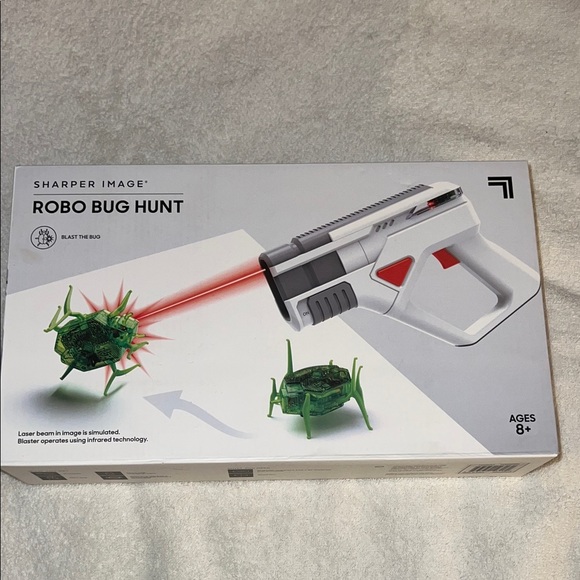 Sharper Image Other - Sharper Image Laser Bug Hunt Set - White and Gray